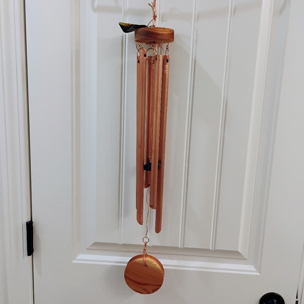Copper Wind Chime Hanging Decor
